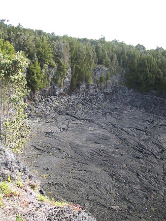 Erstarrte Lava