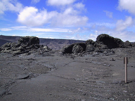 Foto Erstarrte Lava