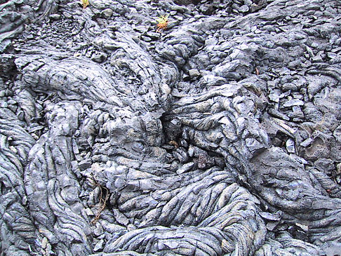 Foto Erstarrte Lava