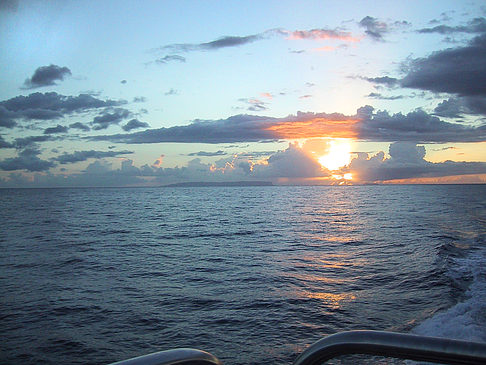Fotos Sonnenuntergang über dem Meer von Kauai | 