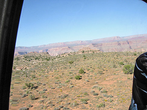 Per Hubschrauber im Grand Canyon Foto 