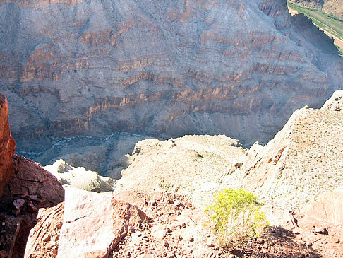 Per Hubschrauber im Grand Canyon