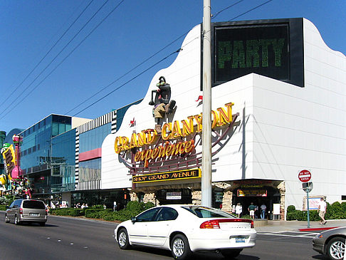 Las Vegas aus dem Auto Foto 