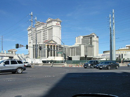 Las Vegas aus dem Auto