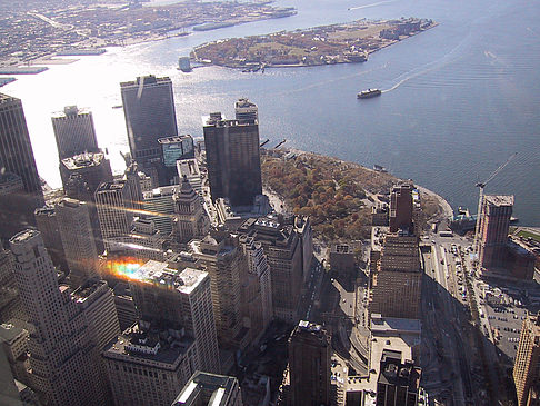 Blick über New York Fotos