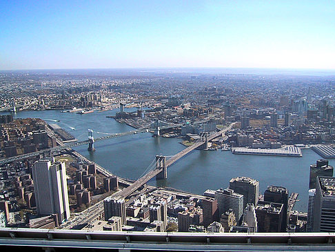 Blick über New York